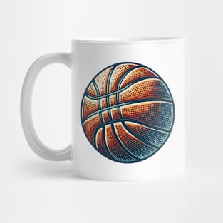 vintage basketball Mug